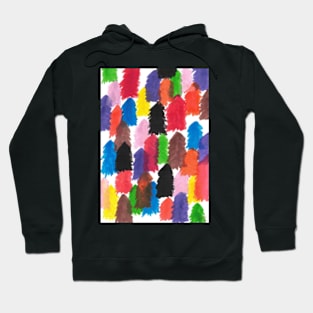 Progress Trees Watercolor Hoodie